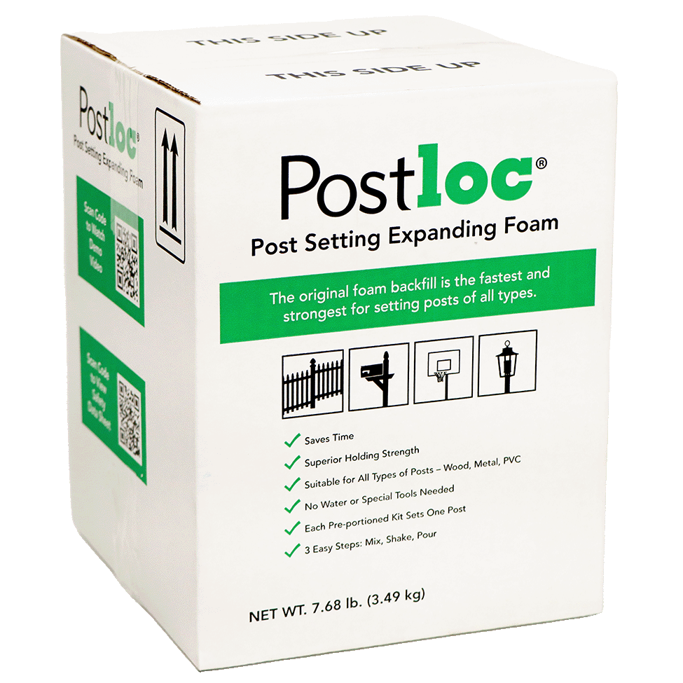 Postloc Post Setting Expanding Foam Product Box Photo